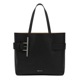 Alexander McQueen Large Shopping Bag - female - Alexander McQueen - Shopping Bags - Black - ONE SIZE - Bags