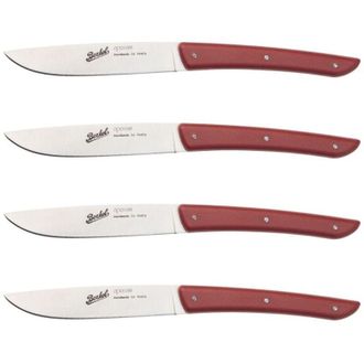 Berkel Berkel Steak Knife Set 4-pcs. Color Red