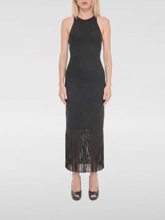HUGO BOSS Abito midi in jersey con frange