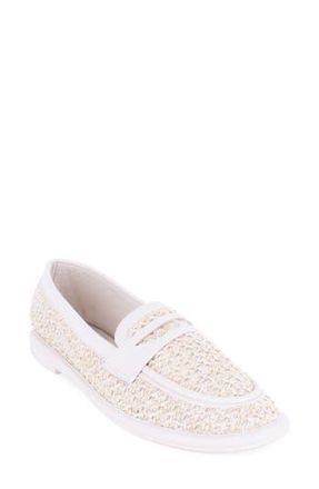 Elie Tahari Meadow Penny Loafer in Natural at Nordstrom Rack, Size 8.5