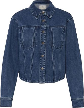 Kaffe Denim Jassen - Dames - Spijkerjassen - Blauw - XL - Denim - Jassen
