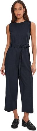 Barbour Gabby Jumpsuit Womens Dress Dark Navy : 10, Cotton/Linen