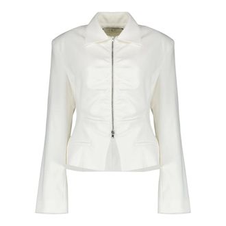 Iro Blazers, female, White, Size: L Helvina Fitted Jacket