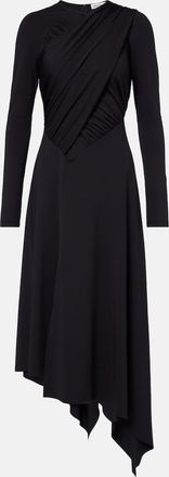 Victoria Beckham Draped jersey wrap dress