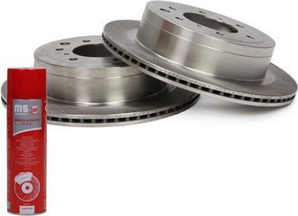 OEM Discos De Freno Traseros 24011801461-pcs-ms 2 Piezas