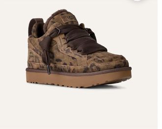 UGG Womens Lowmel Spotted Shoe In Chestnut
