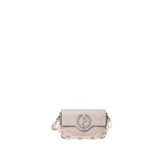Pollini Handtas met ritssluiting - Dames - Handtassen - Beige - ONE Size - Leer - Tassen