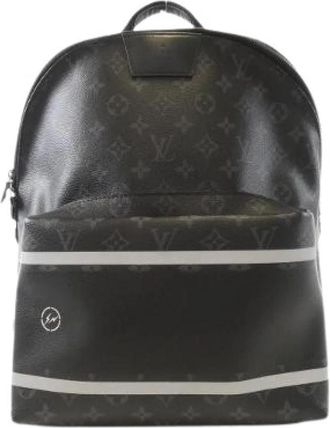 Louis Vuitton Pre-owned Monogram Eclipse Flash Backpack - Dames - Vintage Rugzakken - Zwart - ONE Size - Vintage