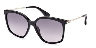 Max Mara MM0055 01B Womens Sunglasses Black Size 56