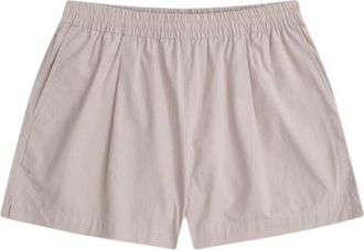 Animal Comfort Cotton Shorts in Light Beige at Nordstrom, Size 16