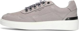 Stefano Lauran Schoenen, Heren, Grijs, 44 EU, Leer, Heren Sneakers Lj 2502