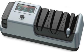 OEM Afilador De Cuchillos El&eacute;ctrico Profesional De 3 Etapas Para Cuchillos De Cocina, Pantalla Lcd, Abrasivo 100 % Diamante, Velocidad De Rotaci&oacute;n Ajustab