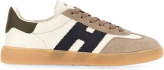 Hogan White Logo Cool Sneakers