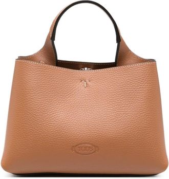 Tod's Tassen, Dames, Bruin, ONE Size, Leer, Tote Bag