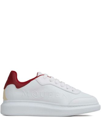 Alexander McQueen Sneakers goffrate oversize - Bianco
