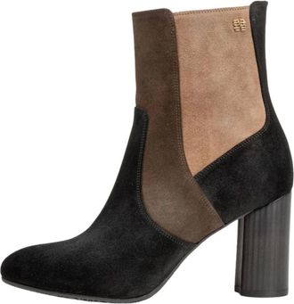 Floris Van Bommel Schoenen, Dames, Zwart, 39 1/2 EU, Kaci Enkellaars