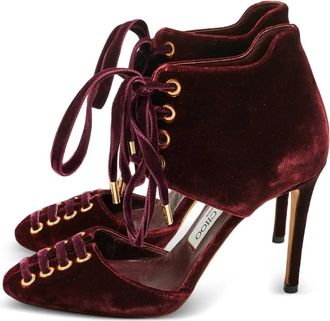 Jimmy Choo London Pumps con punta tonda - Rosso