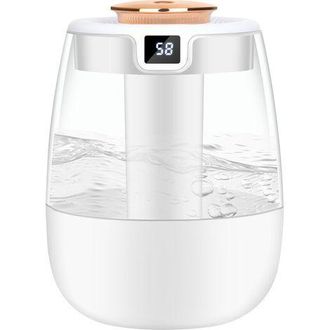 OEM Humidificador De Aire De 2,2 L Con Pantalla Inteligente De Humedad, Ultra Silencioso (20 Db), Mini Humidificador Con Luz Led Y Apagado Autom&aacute;tico