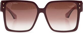 Etro Blossom Zonnebril - Dames - Zonnebrillen - Rood - ONE Size - Accessoires
