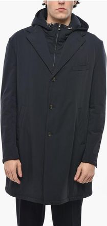 Corneliani Stretch Nylon Coat with Removable Chest-Piece size 56