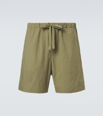 Commas Mid-rise shorts