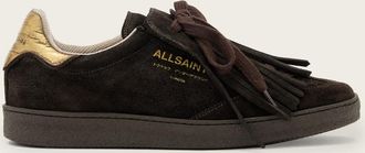 AllSaints Thelma Fringe Leather Low Top Sneakers