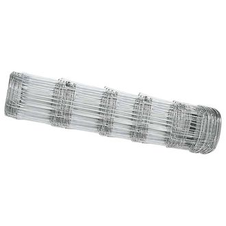 Berkfield Home Field Fence 0.8x100 m Galvanised Steel in Silver