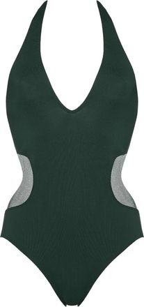 Eres Artifices badpak met V-hals - Groen