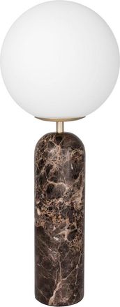Globen Lighting Tischlampe Torrano ø 20/ H 53 cm - brauner Marmor