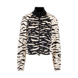 Marc Cain Scuba Jersey Jas - Dames - Jassen - Zwart - Maat: 2XL Jersey