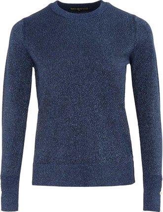 Biba Dames/Dames Shimmer Trui (Marine)