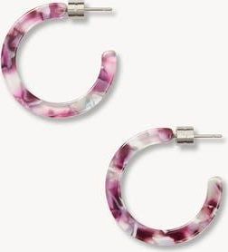 Machete Jewelry Mini Hoops in Amethyst at Nordstrom