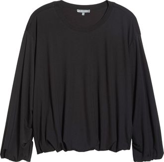 Wit & Wisdom Blouson Knit Top in Black at Nordstrom, Size 1X