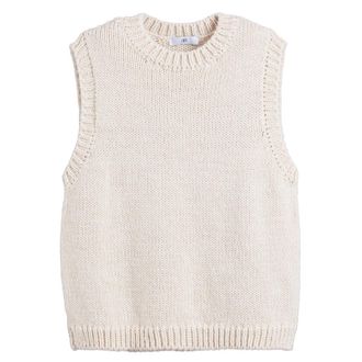 La Redoute Collections Trui zonder mouwen, ronde hals