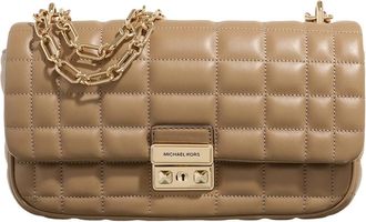 Michael Kors Crossbody Bags - Lg Conv Chain Shldr - brown - Crossbody Bags for ladies