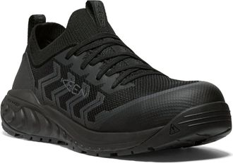 Keen Mens Arvada Shift Work Sneaker In Black