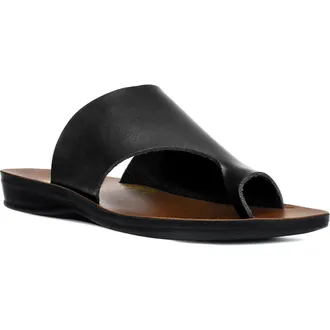 Aerosoft Daffodil Vintage Thong Sandal in Black at Nordstrom Rack, Size 5
