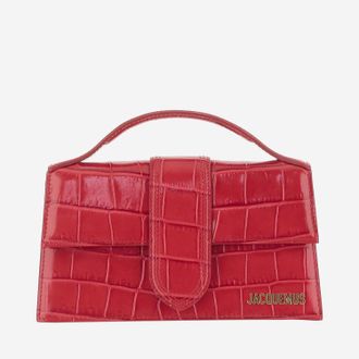 Jacquemus Womens Handbag Calf Leather Red Handbags Hand Bags