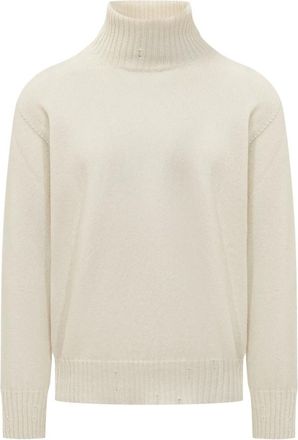 Amaranto Amar&aacute;nto, Truien & Vesten, Heren, Beige, S, Dolcevita Turtleneck