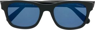 Moncler Square Frame Tinted Sunglasses with Logo