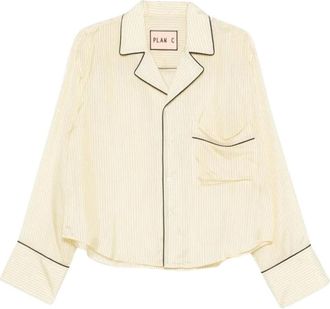 Plan C Plan C, Donna, Camicette, Beige, M, new