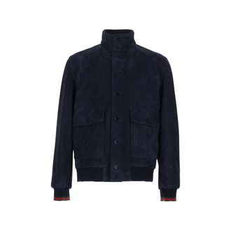 Gucci Suede Bomber Jacket