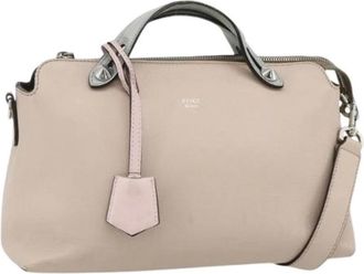 Fendi Pre-owned Handbags, female, Beige, Size: ONE SIZE Pre-owned Vintage Shoulder Bag