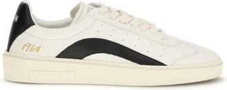 Dsquared2 Rider Sneakers - Heren - Sneakers - Beige - 45 EU - Katoen - Schoenen
