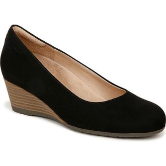 Dr. Scholls Be Flex Wedge Pump in Black at Nordstrom Rack, Size 5
