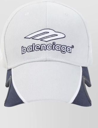 Balenciaga cotton embroidered baseball cap