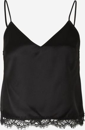 Alexander McQueen V Neck Satin Top