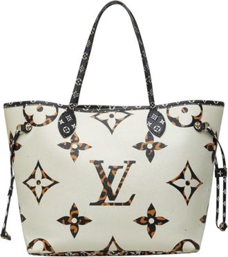 Louis Vuitton Camel Ivory Multi-Color Pvc Leather Pouch Shoulder Bag Tote Bag (Pre-Owned)
