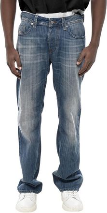 Diesel Blue Mid Rise Jeans