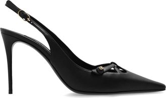Dolce & Gabbana Schoenen met hakken - Dames - Pumps - Zwart - 36 EU - Leer - Schoenen